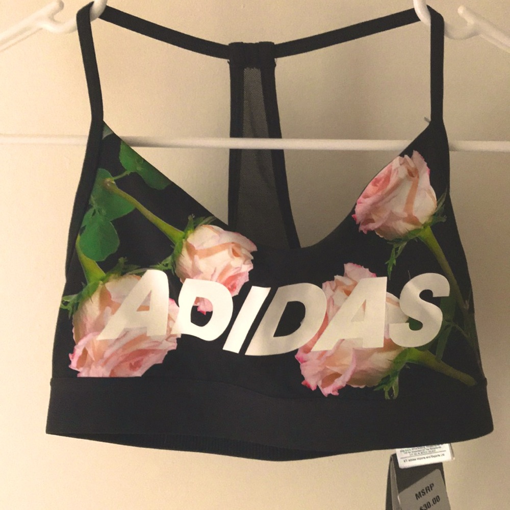 Adidas sports bra. New w/tags